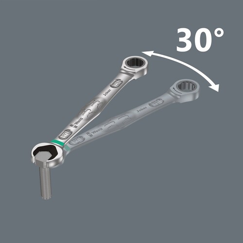 05073295001 Wera 6000 Joker 4 Imperial Set 1 Maul Ringratschenschlüssel Satz,  Produktbild Additional View 5 L
