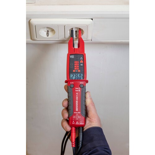 044686 Benning CM 1-4 Strommesszange LC-Display und LED-Stufenanzeige Produktbild Additional View 4 L