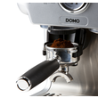 DO725K Domo Espressomaschine Siebträger mit Mühle Semi-professionell 20 Bar Produktbild Side View S