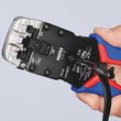 975112SB KNIPEX CRIMPZANGE F.WESTERN- STECKER RJ10, RJ11/12, RJ45 Produktbild Additional View 5 S