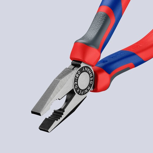 03 02 180 Knipex Kombizange 180mm poliert Produktbild Additional View 5 L