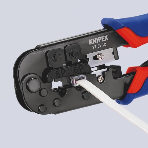 975110 KNIPEX Crimpzange für Westernstecker Produktbild Additional View 5 L