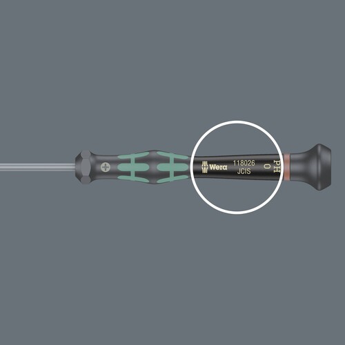 05118024001 Wera Elektroniker Schraubendreher, mit Drehkappe Produktbild Additional View 5 L