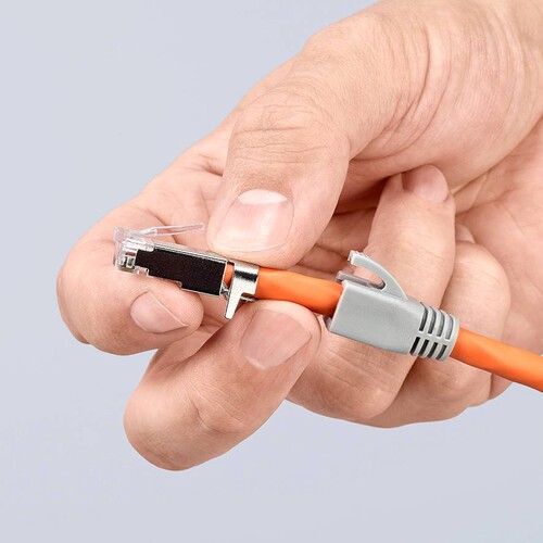 975113 Knipex Crimpzange für Westernstecker Produktbild Additional View 8 L