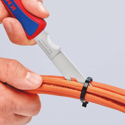 162050SB Knipex Elektriker-Klappmesser Produktbild Back View L