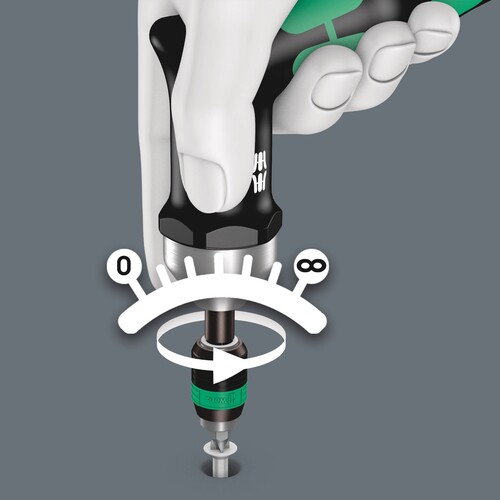 05074717001 Wera Serie 7400 Kraftform Pistolengriff, voreingestellte, einstel Produktbild Additional View 7 L