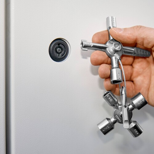 001101 KNIPEX UNIVERSALSCHLÜSSEL TWINKEY 10 X PROFILE = 1 SCHLÜSSEL Produktbild Additional View 8 L