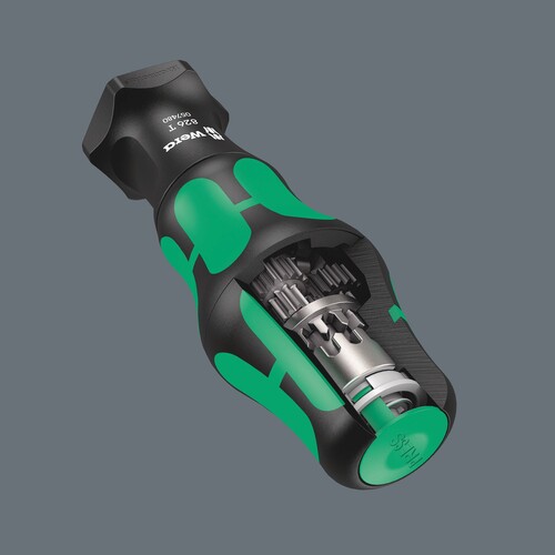 05057480001 Wera 826 T Kraftform Turbo Bits Handhalter mit Rapidaptor Schnellw Produktbild Additional View 8 L