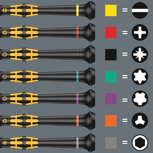 05134019001 Wera Kraftform Micro ESD Big Pack 1 Elektronik-Schraubendrehersatz Produktbild Additional View 9 L