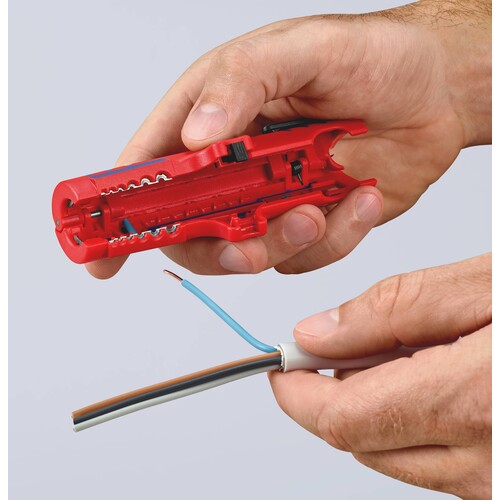 1685125SB KNIPEX UNIVERSALABISOLIERER MIT LANGSSCHNEIDE Produktbild Additional View 9 L