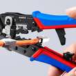 975113 Knipex Crimpzange für Westernstecker Produktbild Back View S