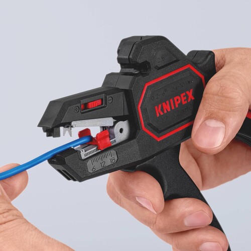 1262180 KNIPEX ABISOLIERZANGE KLEIN 0,2-6,0 Produktbild Back View L