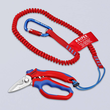 950520SB Knipex Elektrikerschere von 0,5 bis 6 mm2 und 10 bis 25 mm2 Produktbild Default S