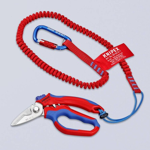 950520SB Knipex Elektrikerschere von 0,5 bis 6 mm2 und 10 bis 25 mm2 Produktbild Default L