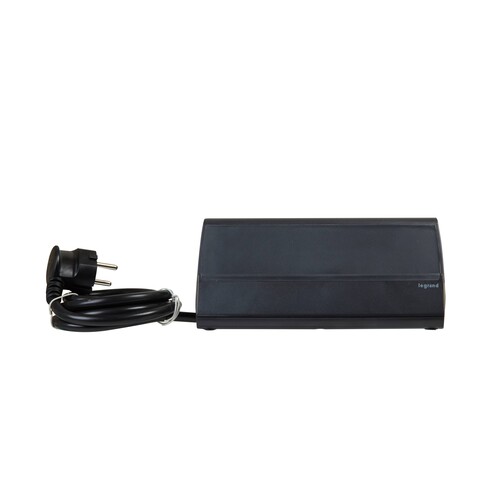 694811 Legrand Steckdosenleiste 3-fach 2 USB 1,5m Kabel schwarz Produktbild Additional View 2 L