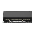 DN-91612SD-EA Digitus Desktop AP CAT6A Patchpanel 12-Port Schwarz bis 500MHz Produktbild Additional View 2 S