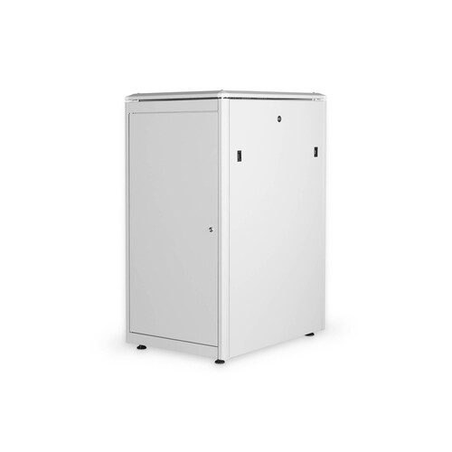 DN-19-22U-6/8-1 Assmann Schrank 19" 22HE Glastür Grau H1160xB600xT800 Produktbild Additional View 2 L