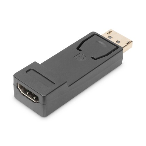 AK-340602-00-S Assmann DisplayP.Adapter ST<>HDMI BU(UL1007 Zertifiziert) schwarz Produktbild Additional View 2 L