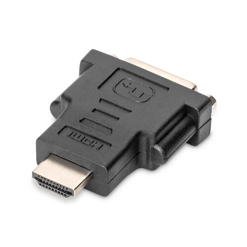 AK-330505-000-S Classic Adapter HDMI A ST DVI I BU HDMI (A) ST DVI D (24+5) BU Produktbild Additional View 2 L