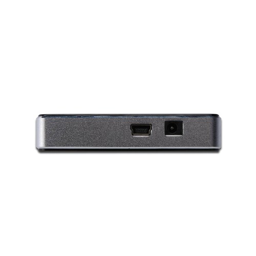 DA-70220 Digitus USB Hub  4PORT USB 2.0 Schwarz/Silber, Hot-Swap Produktbild Additional View 1 L