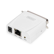 DN-13001-1 Digitus Printserver 1Port Parallel 10/100MB, 1xRJ451xCENT36 Produktbild Additional View 2 S