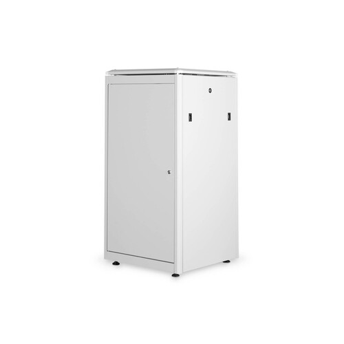 DN-19-22U-6/6-1 Digitus 19 Schrank 22HE Glastür Grau H 1160 x B 600 x T 600 mm Produktbild Additional View 2 L