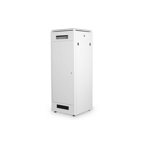 DN-19-32U-6/6-1 Digitus 19 Schrank 32HE Glastür H1600 x B600 x T600mm, RAL7035 Produktbild Additional View 2 L