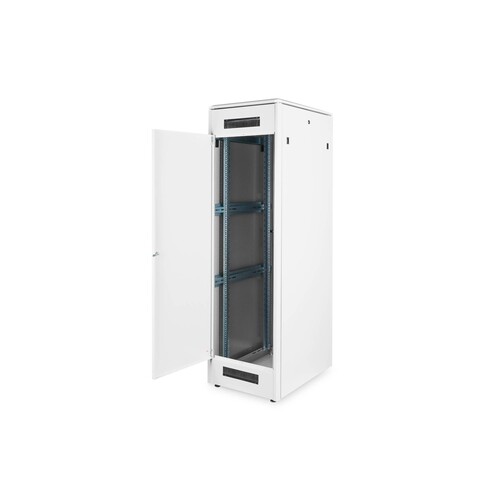 DN-19-42U-6/8-1 Digitus 19 Schrank 42HE Glastür H2060 x B600 x T800mm,RAL7035 Produktbild Additional View 2 L