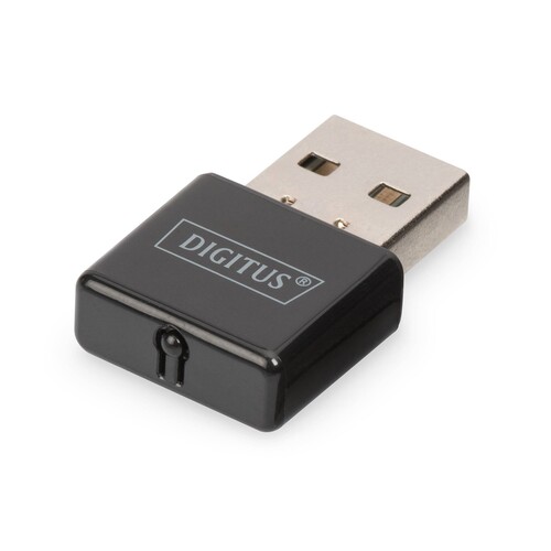 DN-70542 Digitus WLAN USB 2.0 Adapter 300N Realtek 8192 2T/2R, WPS Button Produktbild Additional View 2 L