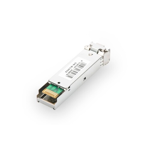 DN-81002 Digitus SFP Modul 1000Base SX 80km LC, Singlemode,1550nm,1,25Gbps Produktbild Additional View 1 L