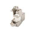 DN-93512 Digitus Keystone Jack CAT.5e RJ45 STP LSA+ Leiste Produktbild Additional View 1 S