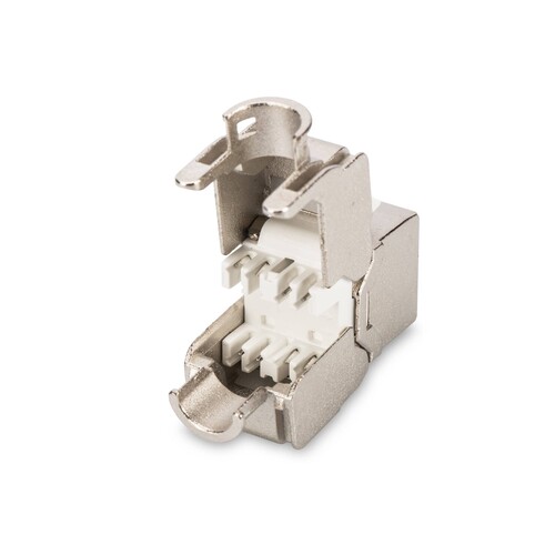 DN-93512 Digitus Keystone Jack CAT.5e RJ45 STP LSA+ Leiste Produktbild Additional View 1 L