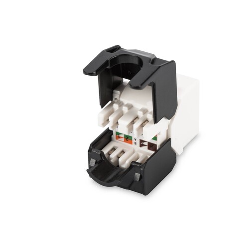 DN-93606 Digitus Keystone Jack CAT.6a RJ45 UTP Toolless, De-Embedded Produktbild Additional View 1 L