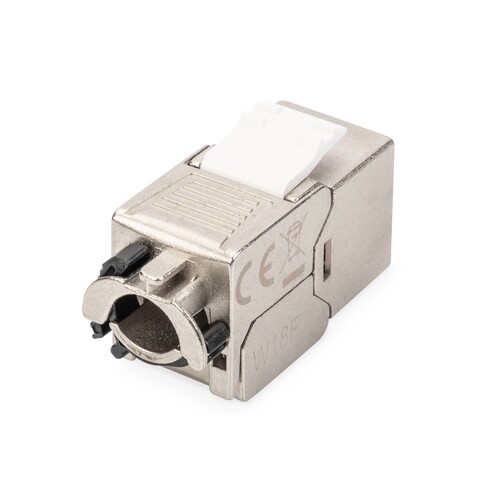 DN-93617 Digitus Keystone Jack CAT.6a RJ45 STP Toolless, Re-Embedded Produktbild Additional View 2 L