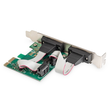 DS-30000-1 Digitus PCI Express 2 PORT Seriell 2x Seriell (DSUB 9) Produktbild Additional View 2 S