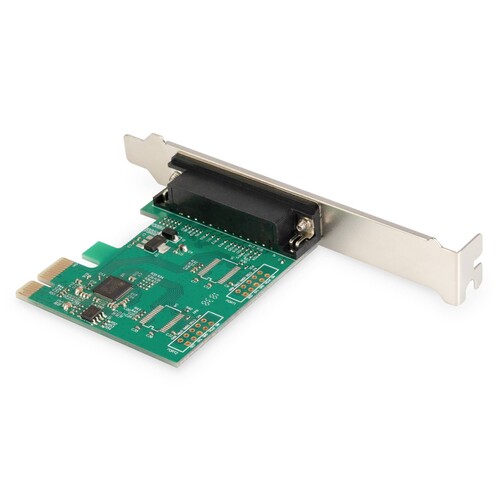 DS-30020-1 Digitus PCI Express 1 PORT Parallel 1x Parallel (DB25F) Produktbild Additional View 2 L