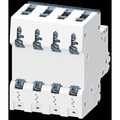 5SY4416-6 Siemens Leitungsschutzschalter 400V 10kA, 4-polig, B, 16A, T=70mm Produktbild Additional View 4 L