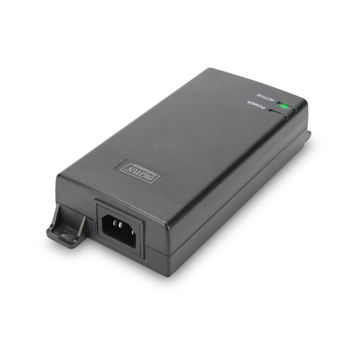 DN-95104 Digitus PoE Energieversorger 802.3at 10/100/1000 Mbps, max.48V, 60W Produktbild Additional View 2 L