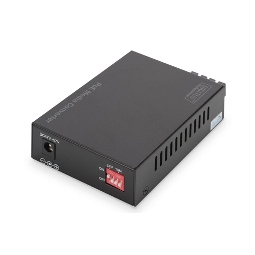 DN-82150 Digitus Gigabit PoE Medienkonverter, RJ45 / SC, MM, PSE Produktbild Additional View 2 L