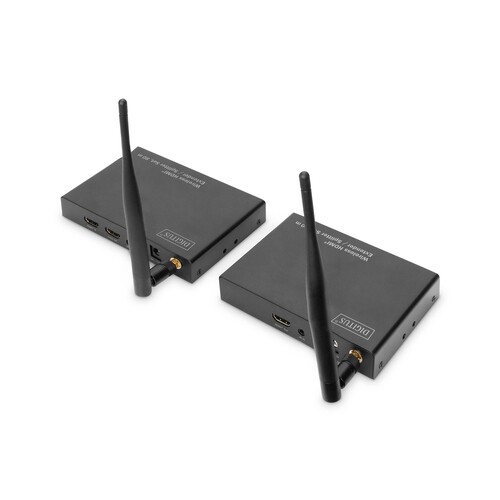 DS-55314 Digitus Wireless HDMI® Extender / Splitter Set, 100 m Produktbild Additional View 2 L