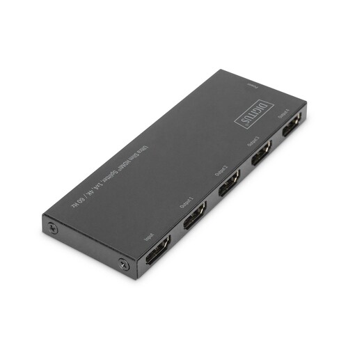DS-45323 Digitus Ultra Slim HDMI® Splitter, 1x4, 4K / 60 Hz Produktbild Additional View 2 L