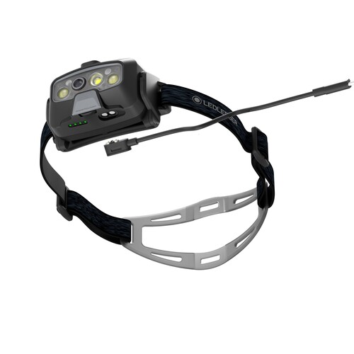 502801 Led Lenser HF8R Core Stirnlampe IP68 900lm - 1600lm Boost, Black Produktbild Additional View 4 L