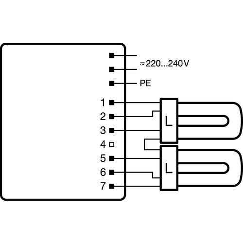 4008321110022 Osram QT-M 2x26-42/220-240 EVG für KLL Produktbild Additional View 2 L