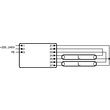 383396 Osram QTI 2X14/24/21/39/220-240GII UNV1 Produktbild Additional View 2 S