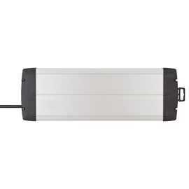 1391000912 Brennenstuhl Premium Duo ALU Line 2x6fach sw *DE* 3m H05VV F3G1,5 mi Produktbild front M