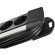 1391000010 Brennenstuhl Steckdosenleiste 10fach mit Schalter 3m HO5VV F3G1.5 Alu Produktbild 3 S