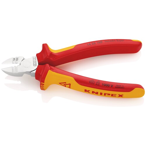 1426160 KNIPEX ABISOLIER-SEITENSCHNEIDER 160MM VDE 1000V Produktbild Additional View 3 L