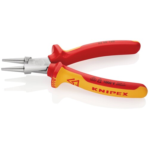 2206160 KNIPEX RUNDZANGE 160MM VDE 1000V Produktbild Additional View 2 L