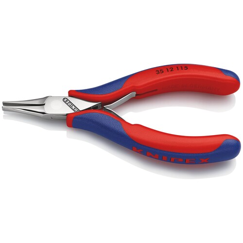 3512115 KNIPEX ELEKTRONIK GREIFZANGE FLACHE, BREITE BACKEN Produktbild Additional View 1 L