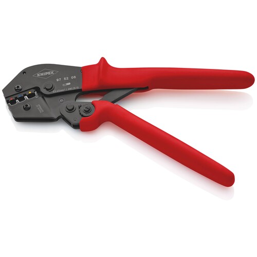 975206SB KNIPEX CRIMP-HEBELZANGE F. ISOLIERTE KABELSCHUHE 0,5-6MM Produktbild Additional View 4 L